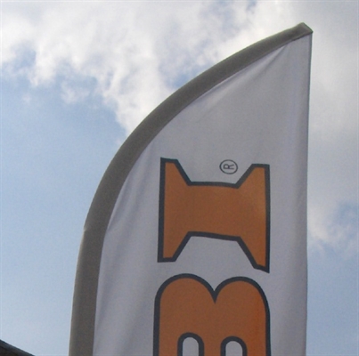 beachflags met witband