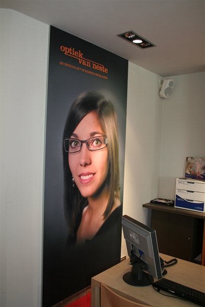 Textielframe wandmontage 750 x 619