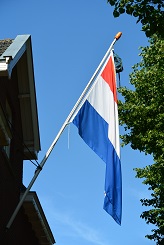 gevel-vlaggenmast