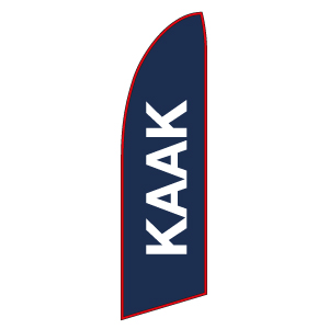 beachflag schuine rechte onderkant