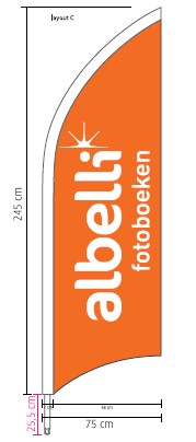 ontwerp beachvlaggen