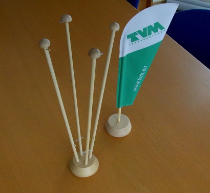 tafelvlag minibeachflag 4 ling standaard