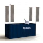 container_steigerbuis_vlaggenmast_