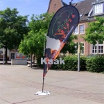 pizzeria beachflag  beachvlaggen