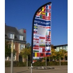 restaurant beachflags