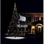 kerstboom vlaggenmast