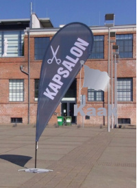 kapsalon beachvlaggen