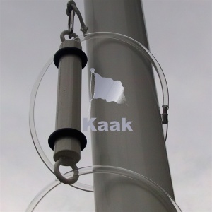 contragewicht vlaggenmast