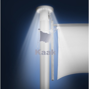 vlaggenmastknop verlichting