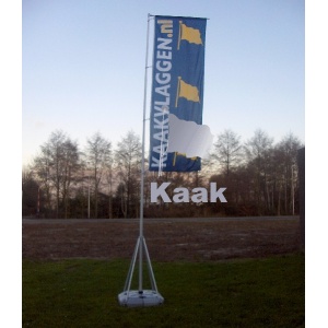 mobiele vlaggenmast