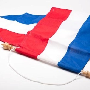 wimpel rood - wit - blauw 