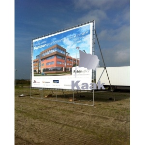 vrijstaand spandoekframe